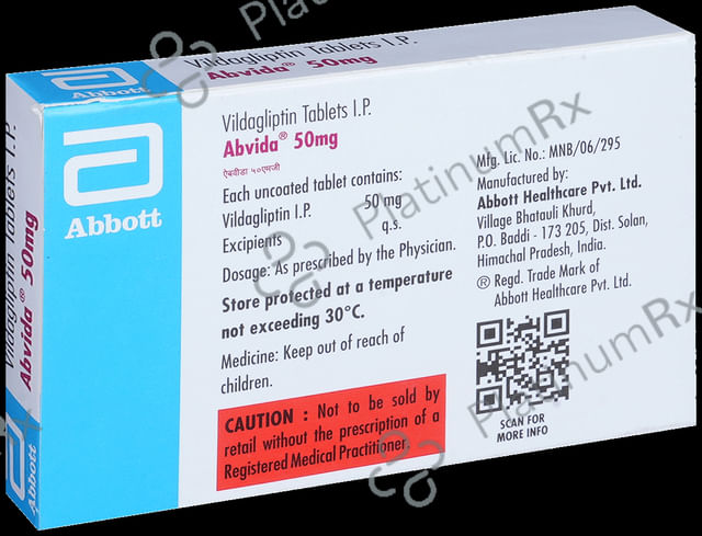 Abvida 50mg Tablet 15s