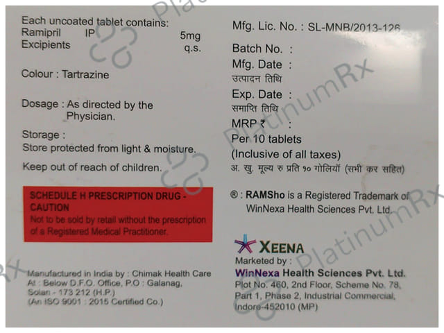 Ramsho 5mg Tablet 10s