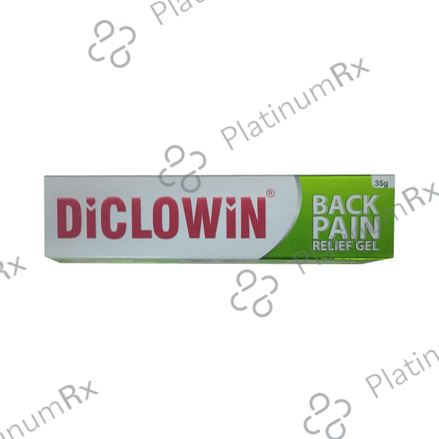 Diclowin Carbofast Pain Relief Gel 35gm