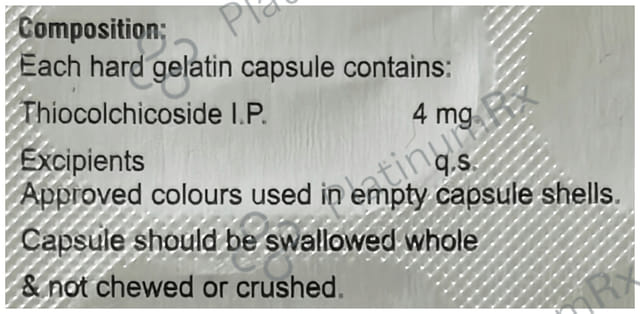 Muscoact 4mg Capsule