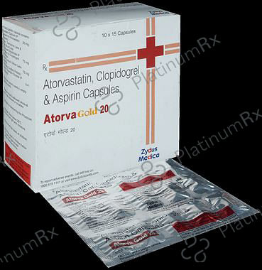 Atorva Gold 20/75/75mg Capsule 15s