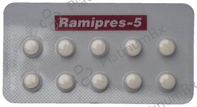 Ramipres 5mg Tablet 10s