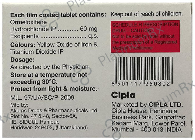 Ormalin 60 Tablet