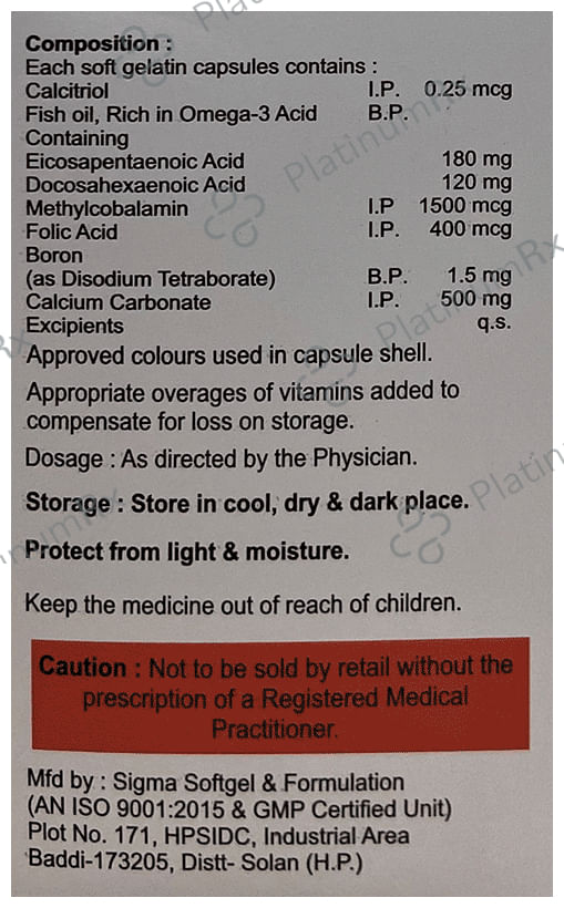 Calayus Plus Softgel Capsule 10s