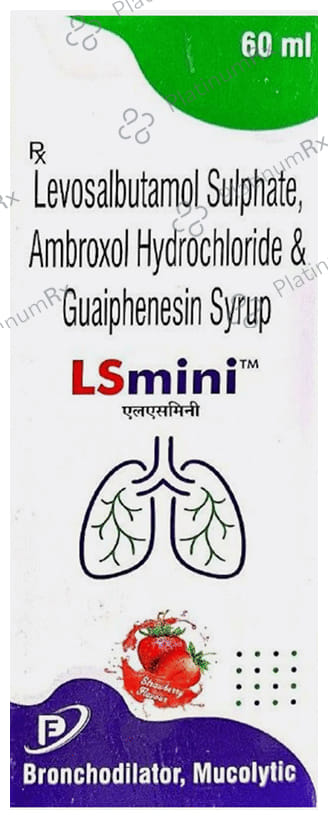 Lsmini Strawberry Syrup 60ml