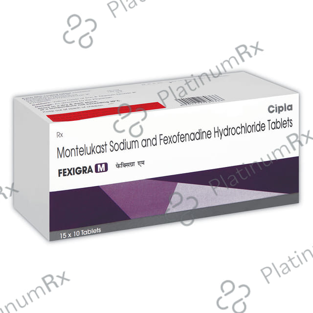 Fexigra M 10mg/120mg Tablet