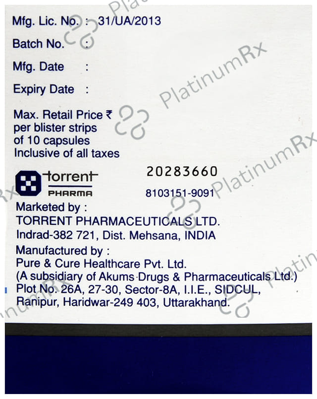 Etixety 50mg Capsule 10s