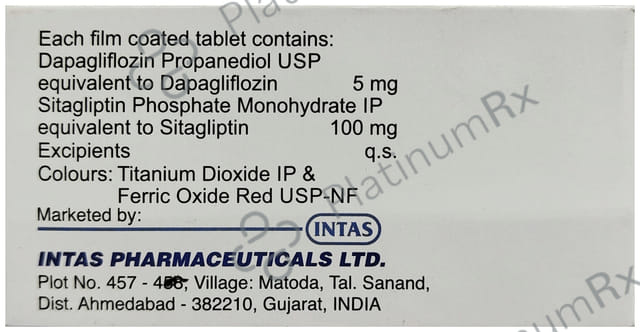 Dapavel S 5/100mg Tablet 10s