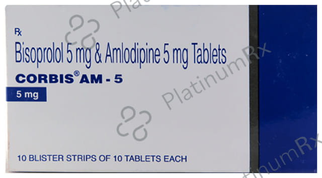 Corbis AM 5/5mg Tablet 10s