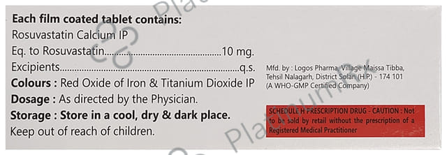 Rozaguar 10mg Tablet 15s