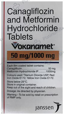 Vokanamet 50/1000mg Tablet 60s