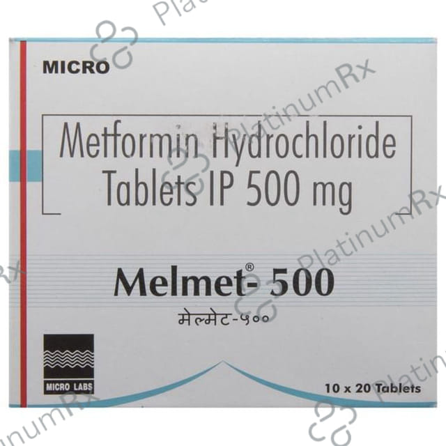 Melmet 500mg Tablet 20s