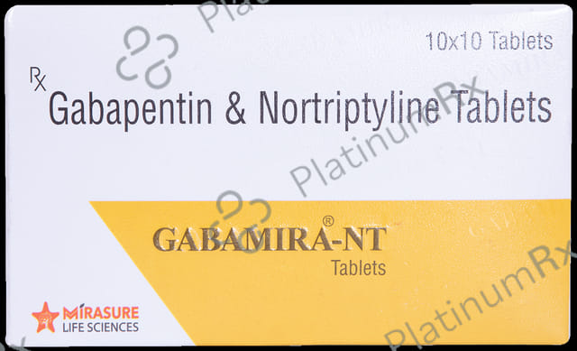 Gabamira NT 400/10mg Tablet 10s