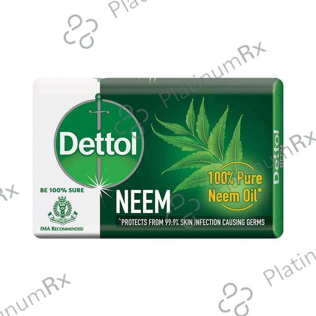 Dettol Neem Soap (75gm Each) 1s