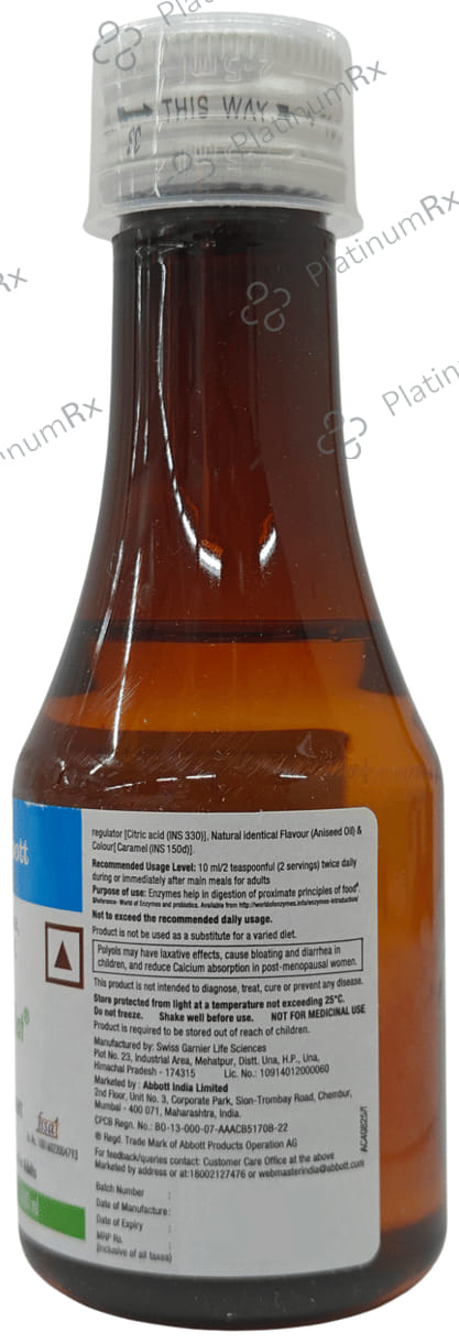 Pankreoflat Digestive Enzyme Liquid 100ml