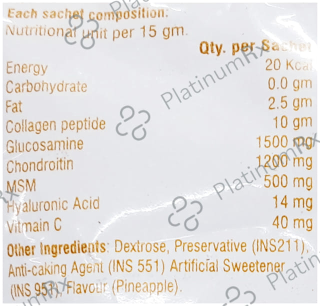 Extra Flex Sachet Pineapple Sugar Free 12.5gm