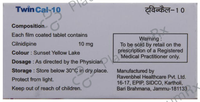 Twincal 10mg Tablet 10s