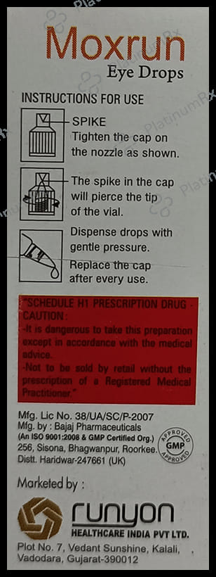 Moxrun Eye Drop