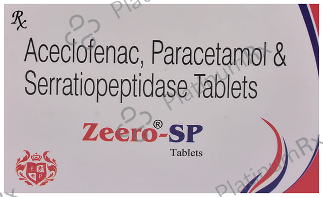 Zeero SP 100mg/325mg/15mg Tablet