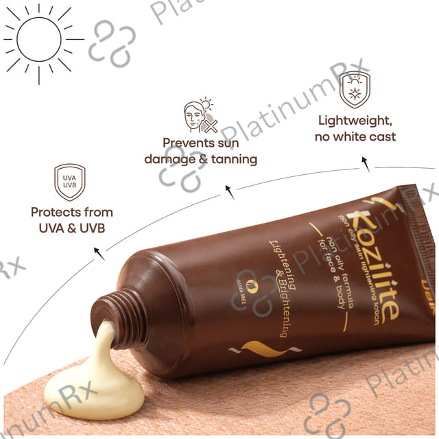 Kozilite Non Oily Skin Lightening Lotion 100gm
