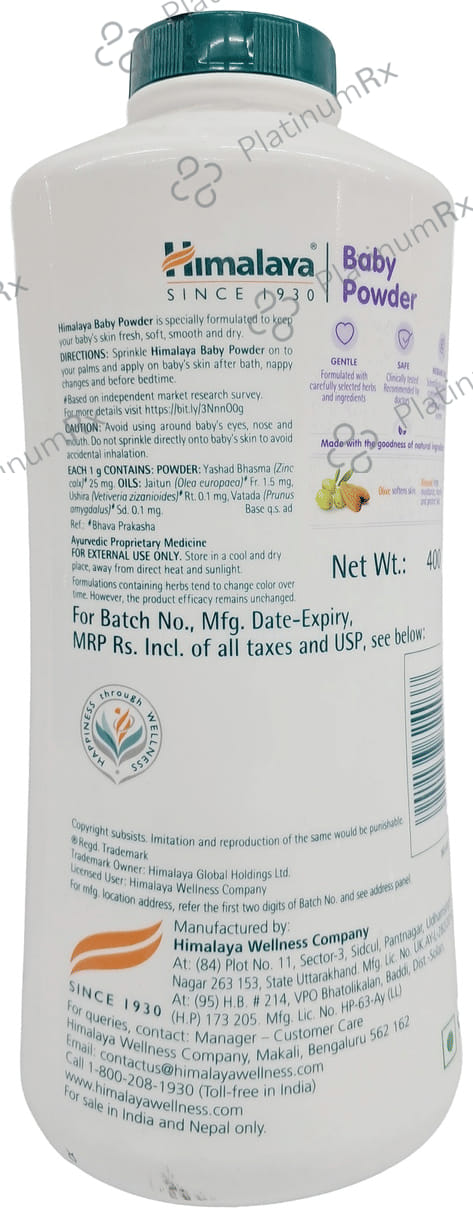 Himalaya Baby Powder 400gm