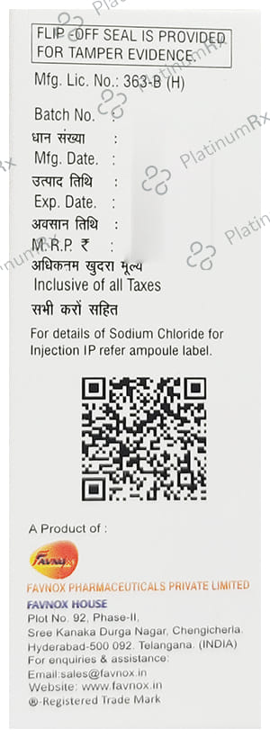 Ppfav 40mg Injection