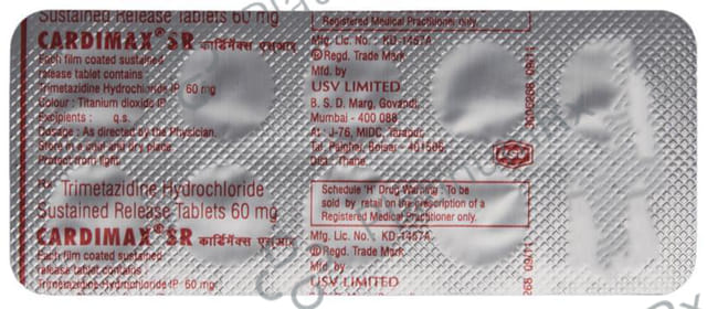 Cardimax SR 60mg Tablet 10s