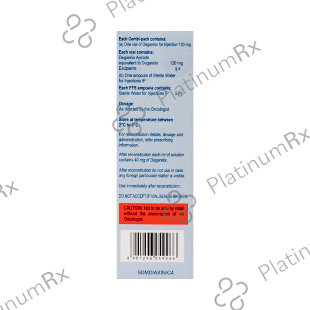 Degapride 120mg Injection 1ml