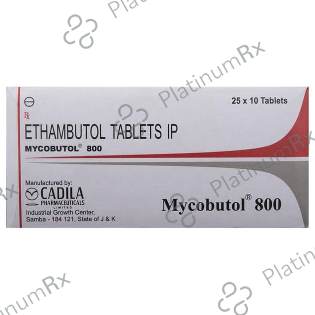 Mycobutol 800 Tablet