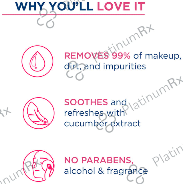 Bioderma Sensibio H2O Make-up Removing Micellar Water & Cleanser - For Sensitive Skin 500 ml