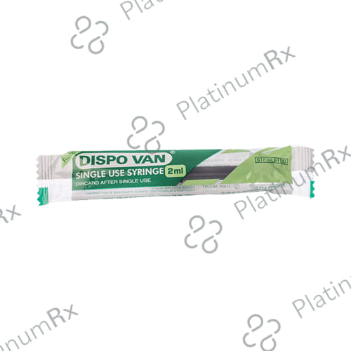 Dispovan 2ml Syringe with 26G Needle 100s