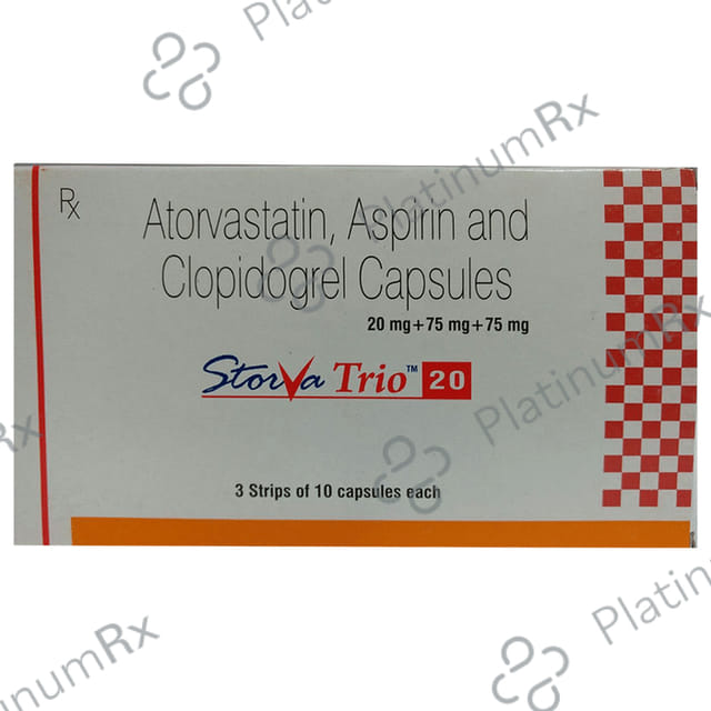 Storva Gold 20/75/75mg Capsule 10s