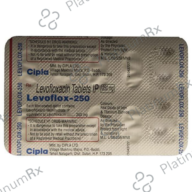 Levoflox 250mg Tablet 10s