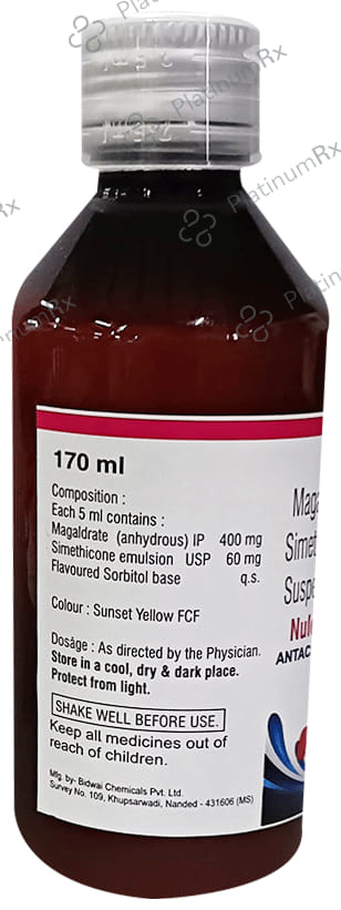 Nulcer Mps 20/400mg Syrup 170ml