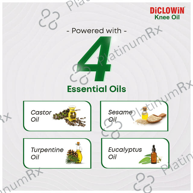 Diclowin Knee Oil 60ml
