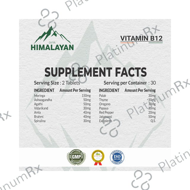 Divya Himalayan Vitamin B12 Capsule