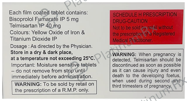 Bisot 5/40mg Tablet 10s