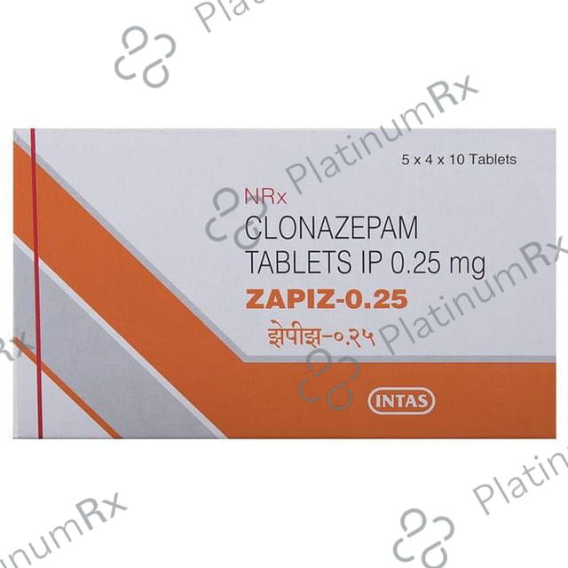Zapiz 0.25 Tablet 10 Tablet
