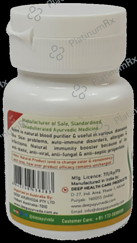 Deep Ayurveda Neem Extract Based Capsule