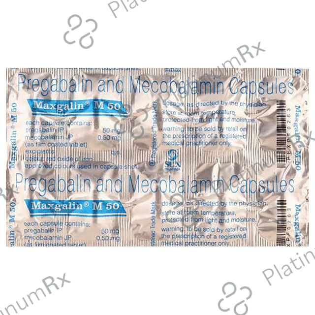 Maxgalin M 50 Capsule