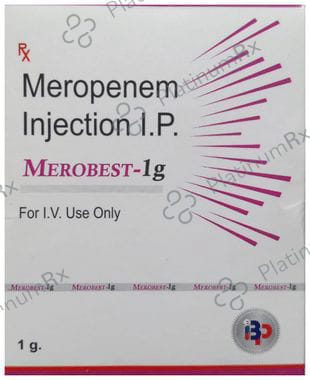 Merobest 1g Injection