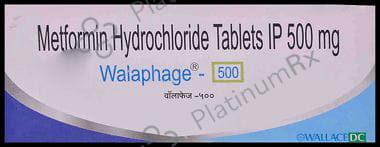 Walaphage 500mg Tablet 15s