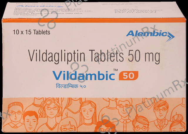 Vildambic 50mg Tablet 15s