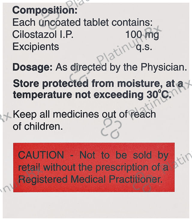 Stiloz 100mg Tablet 15s