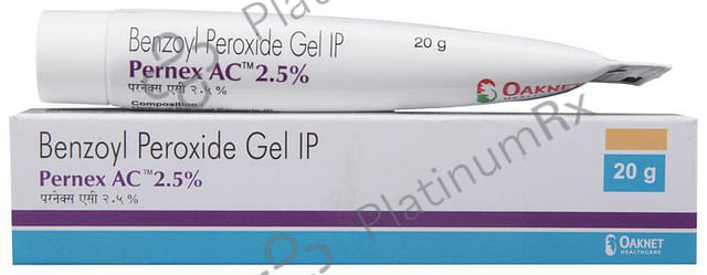 Pernex AC 2.5% Gel 20gm