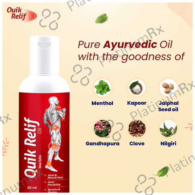 Quik Relif Herbal Oil 50 ml
