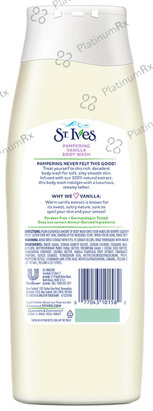 St. Ives Pampering Vanilla Body Wash