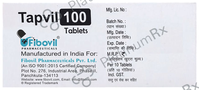 Tapvil 1000mg Tablet 10s