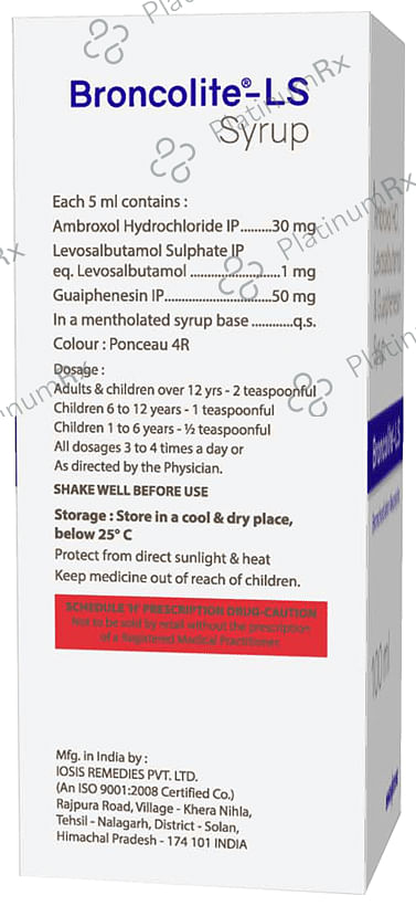 Broncolite-LS Syrup