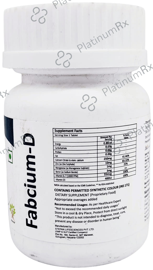 Fabcium-D Tablet